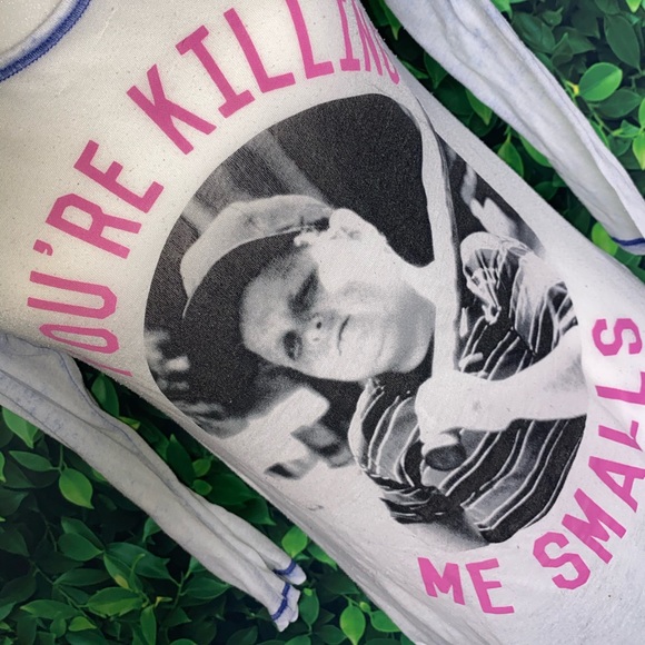 THE SANDLOT GRAPHIC/SLOGAN BRACELET-SLEEVE SHIRT • SIZE S - Picture 3 of 6